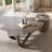 Shaped Leaf Design End Table Coffee Table