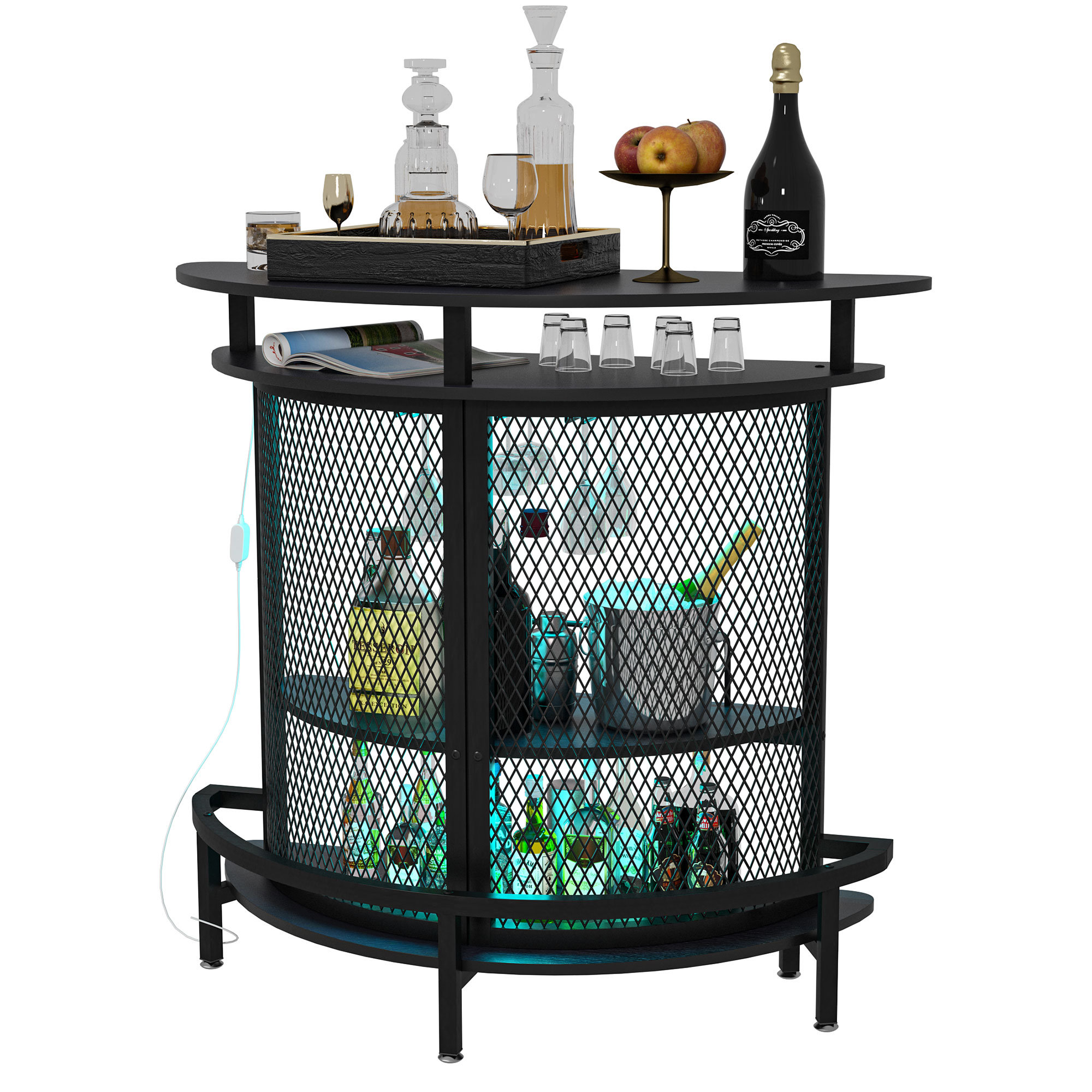17 Stories Lessman 42'' Home Bar Wayfair