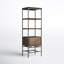 Gerti Narrow Etagere Bookcase