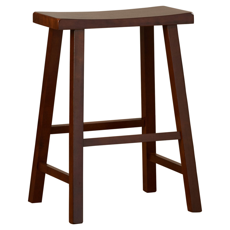 Tabouret de comptoir Creations, Noyer, Tabouret de comptoir (siège d'une hauteur de 24 p