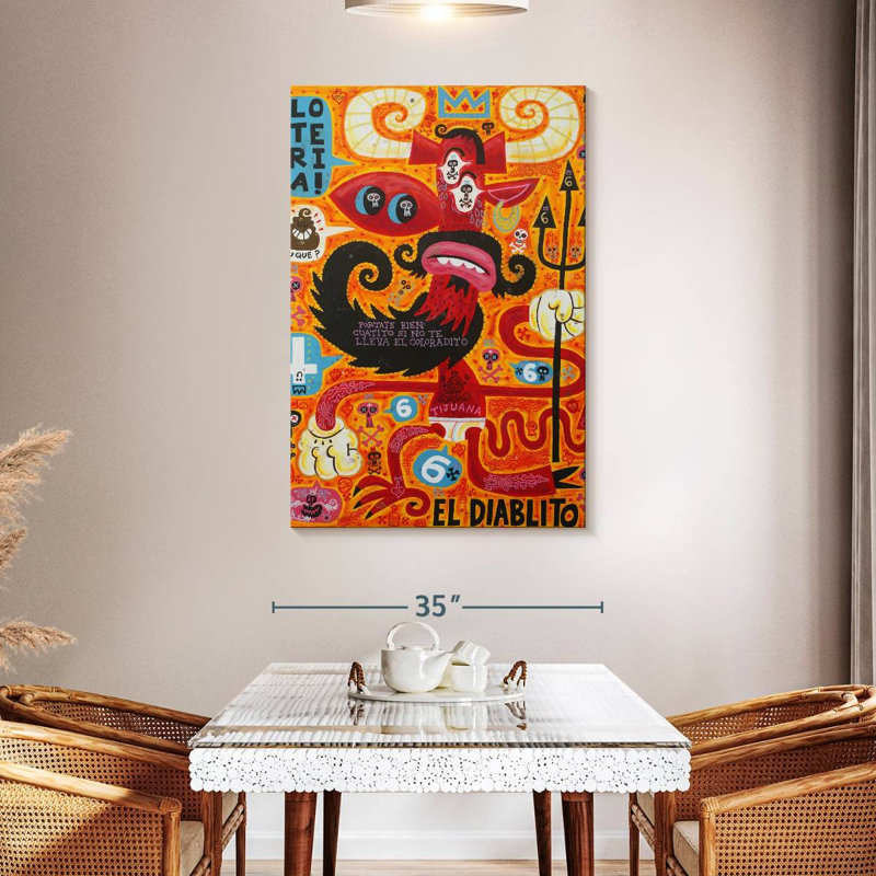 Kelan Loteria, 48" H x 32" W