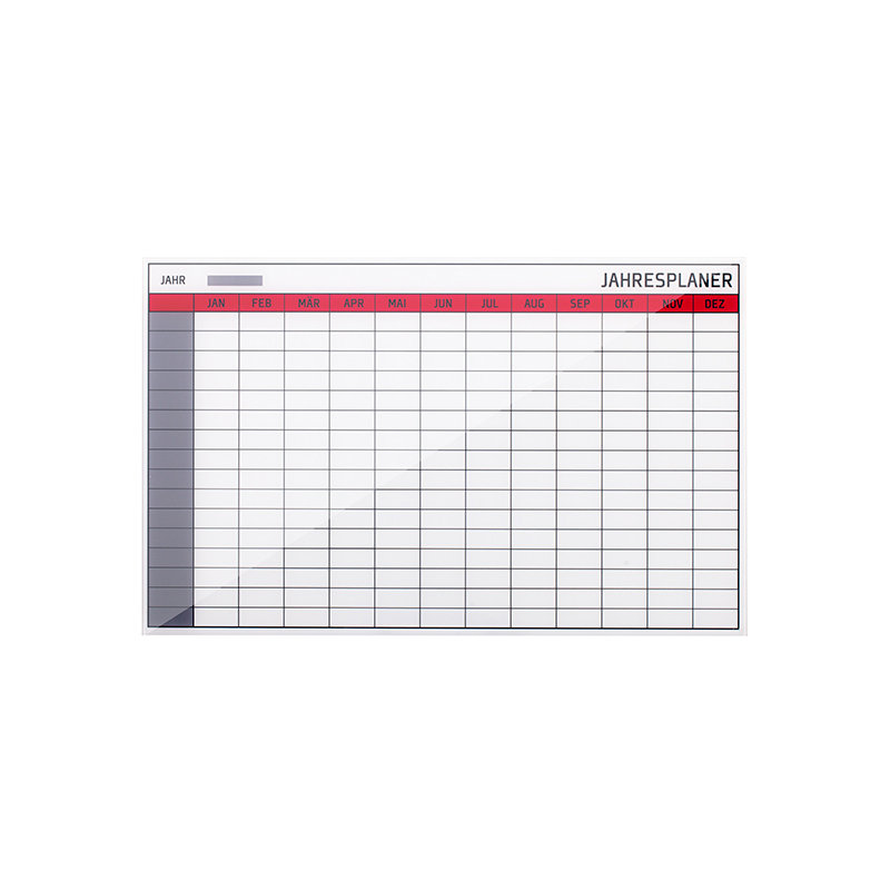 Glass Annual Planner