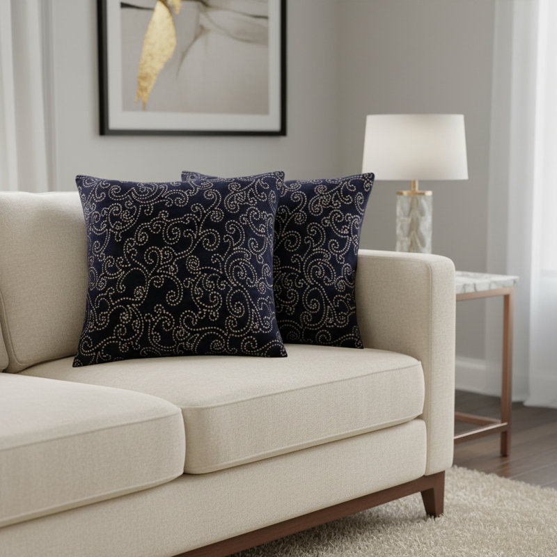 Darling Square Pillow Cover & Insert, Natural