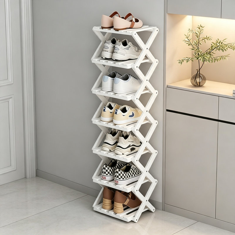 7 Pair Shoe Rack