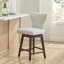 Tabouret de comptoir pivotant 26 po Alvino-2073509678