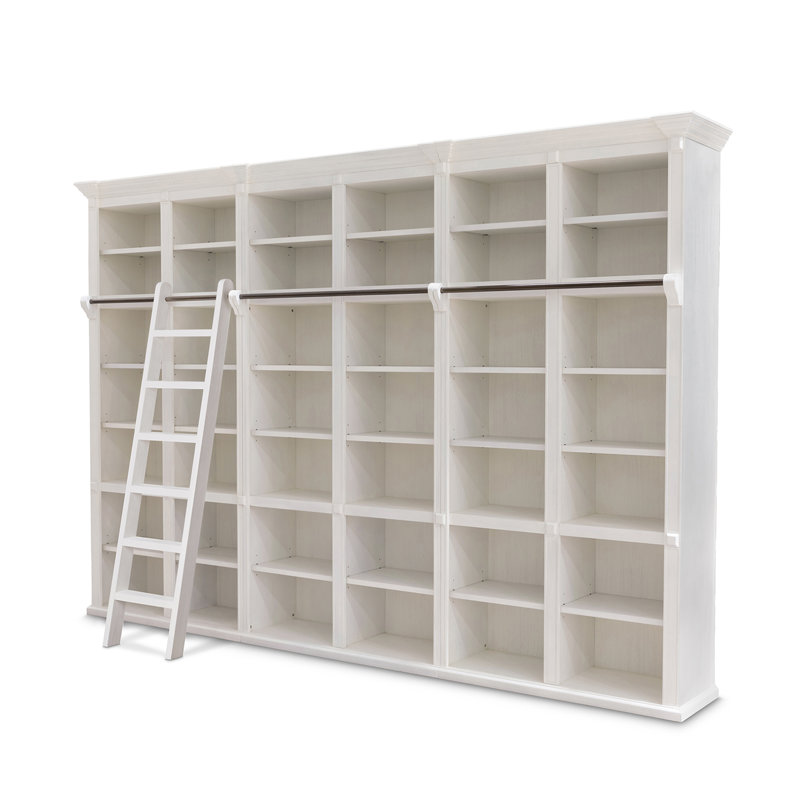 Beacon Hill Wall Unit, Driftwood, Whitewash
