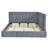 Upholstered Daybed/Sofa Bed Frame-Gray-1071158108