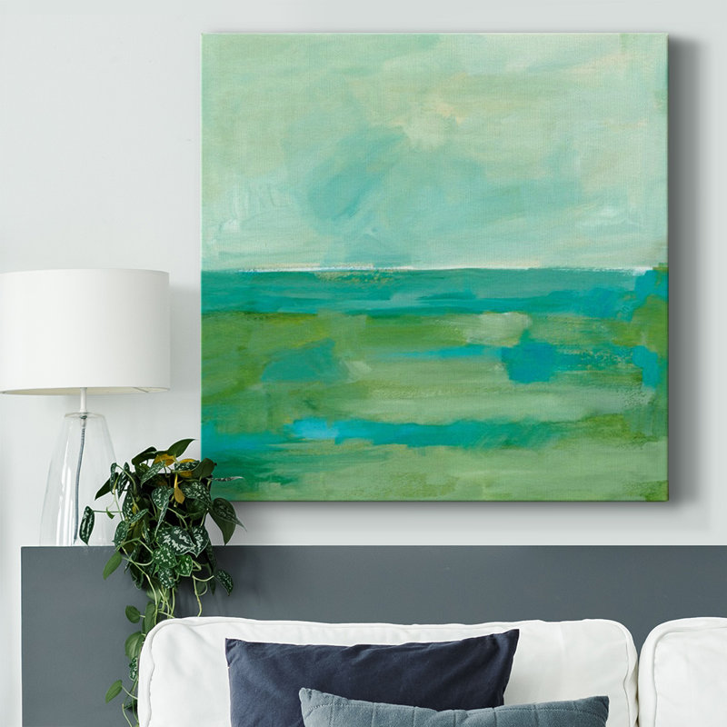 «Sea Foam Horizon III», toile tendue avec châssis, H 16 po x l 16 po