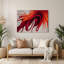 «Gradient Abstract», art mural gris en métal 8-1717793779