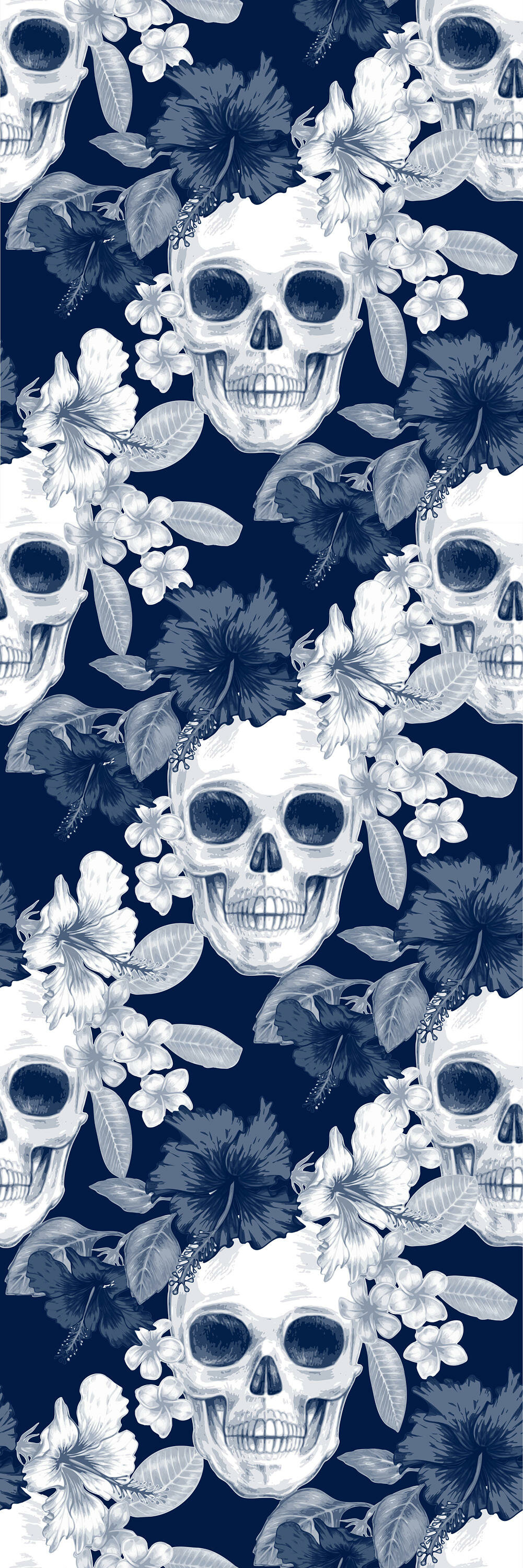 Skull with purple flowers  Skull artwork illustrations Skull wallpaper  Skull artwork