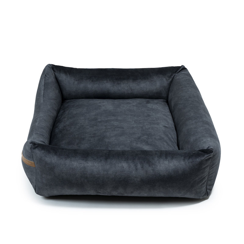 Orthopedic Memory Foam Pet Bed, 15cm H x 65cm W x 75cm D, Graphite