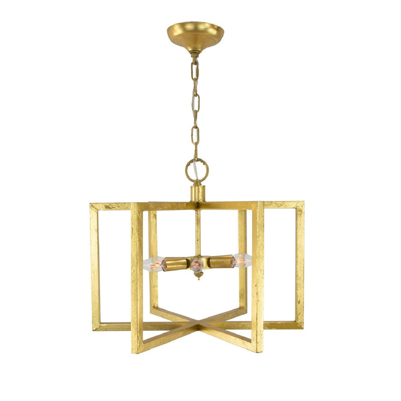 Aron 6 - Light Chandelier, Gold