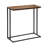 Fedorina Metal Console Table with Removable Tray