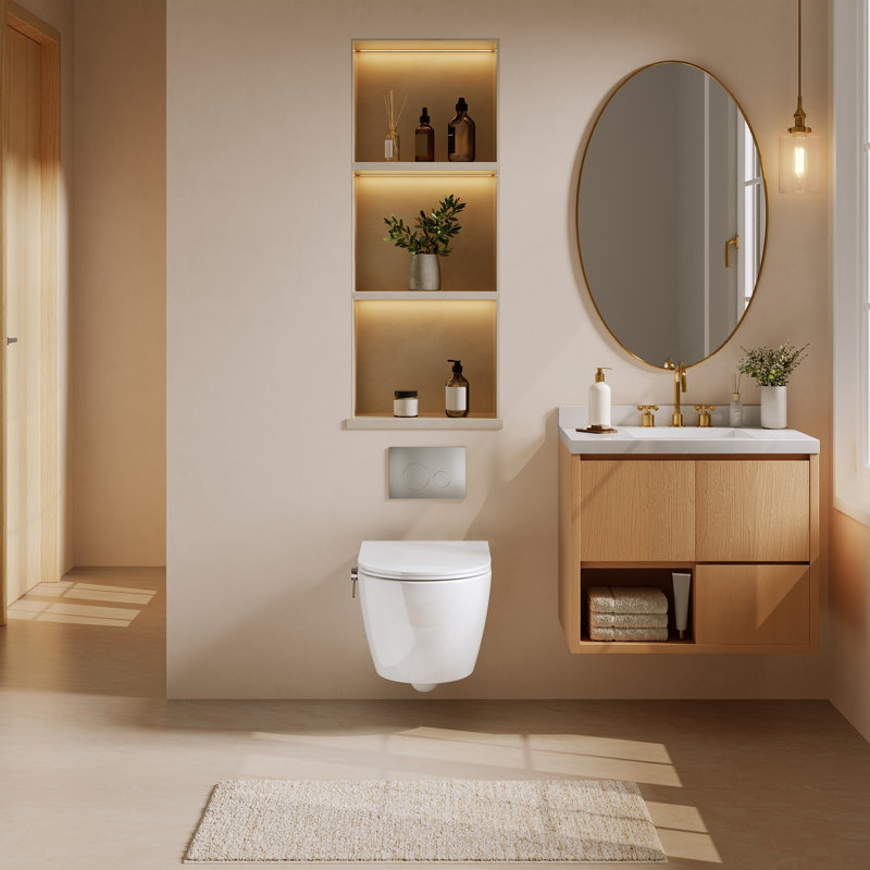 DeerValley 1.6L LPF Elongated Wall Hung Toilets