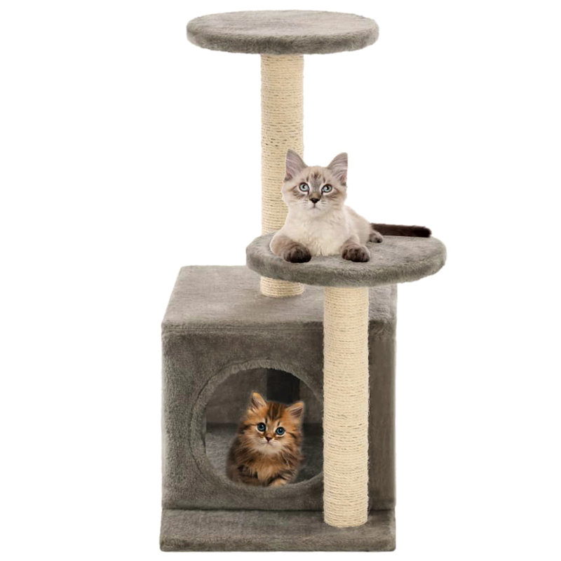 Elliott 59.8cm H Cat Tree, Grey