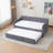 Upholstered Daybed Frame With Trundle, Sofa Bed For Bedroom Living Room Guest Room, Wood Slat Support-405372280