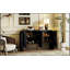 Buffet avec rangement, buffet en bois à bord arrondi, crédence rétro à 4 portes avec tablettes réglables pour le salon et la cuisine