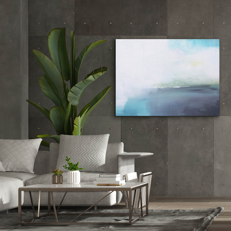  «Mystic Cove» par Brittany Evans, art mural sur toile, 54 po x 40 po