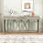 60-Inch Wood Console Table with Spacious Drawers, X-Leg Design-788878810