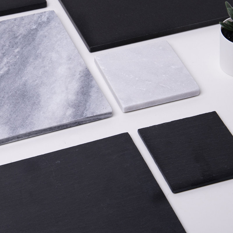 Naturals Slate No Pattern Rectangle Placemat