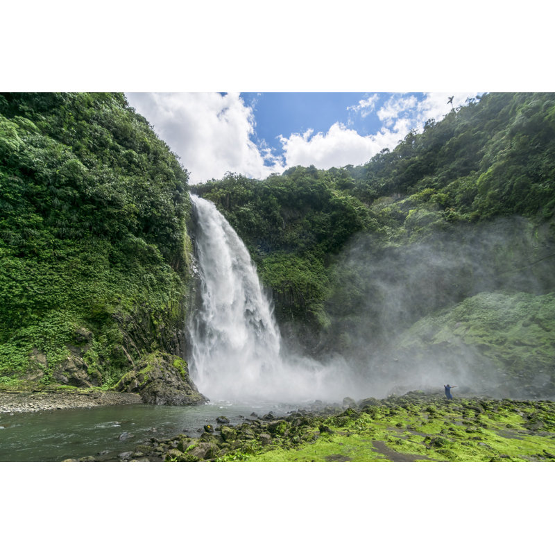 " Waterfall In Ecuador ", 8" H x 12" W  