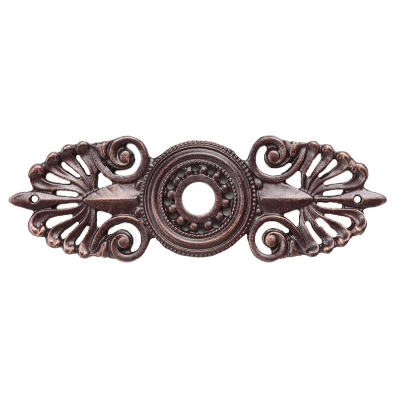 Écusson allongé moyen oracle , Bronze frotté à l'huile