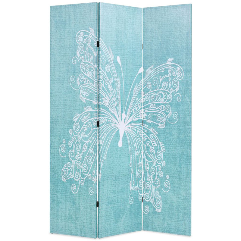 Stevens 170cm H Folding Room Divider, 180cm H x 120cm W