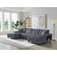 Canapé convertible combiné en forme de U, tissu en velours côtelé, canapé confortable à 4 places de grande taille, fauteuil double salon-1018827075