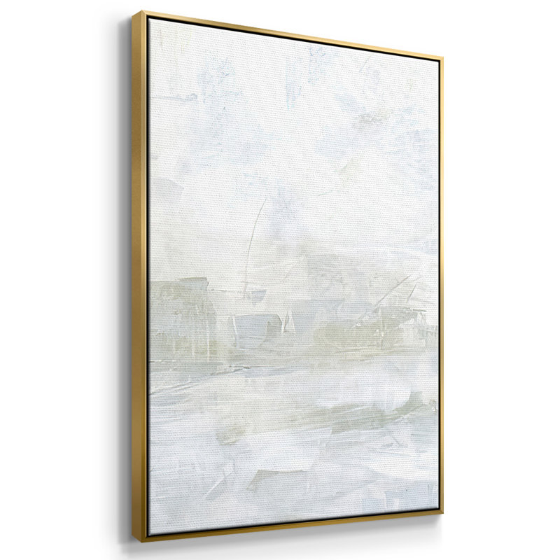 Silent Sound II - Toile encadrée multi-pièces, H 40 po x l 78 po x P 2 po, Or
