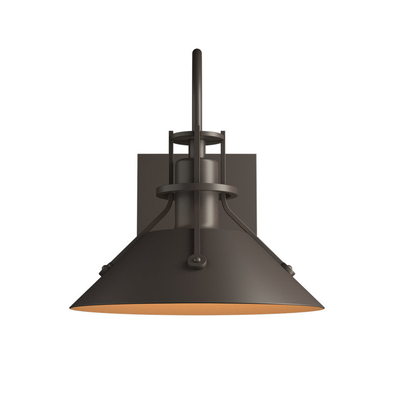 Henry 1 - Light Aluminum Outdoor Barn Light, Coastal Dark Smoke, 10.5" H x 9.2" W x 10.4" D