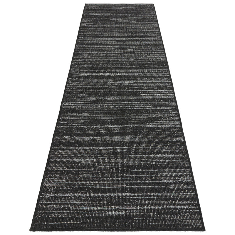 Machine Woven Night Silver Indoor/Outdoor Rug, Rectangle  200 x 290cm
