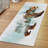 Exquisite Floral Design Non-Woven Soft Type Printed Rug Ideal for Home Decoration and Comfort-126124474