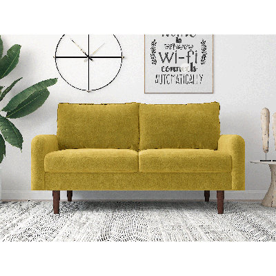 Chrisann 58" Round Arm Sofa Loveseat