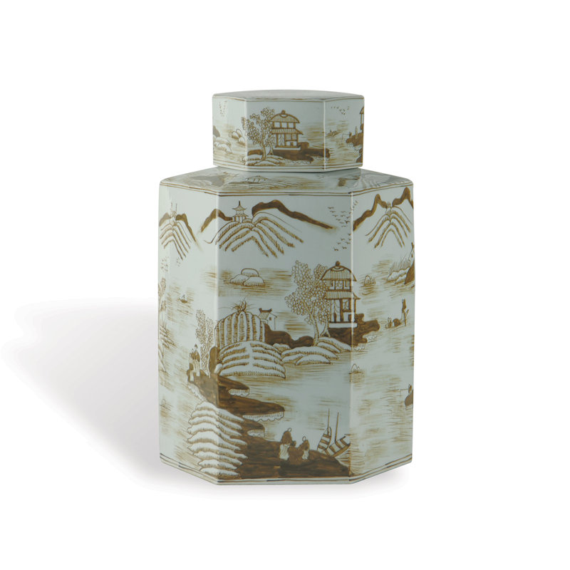 Canton Ceramic / Porcelain Jar