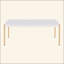 Table basse rectangulaire