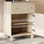 Commodes 3-en-1 avec 5 tiroirs et 2 tablettes pour la chambre à coucher-1258945034
