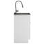 Beckham - Armoire à linge 24 po avec robinet et évier en acier inoxydable - blanc-289081749