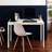 Harry Contemporary Wood And Metal Computer Desk In Ivory
