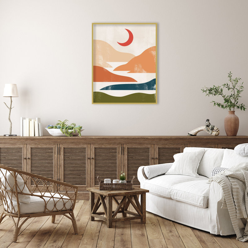 "Deserte Day II" par Grace Popp, impression sur bois encadrée, H 41 po x l 33 po