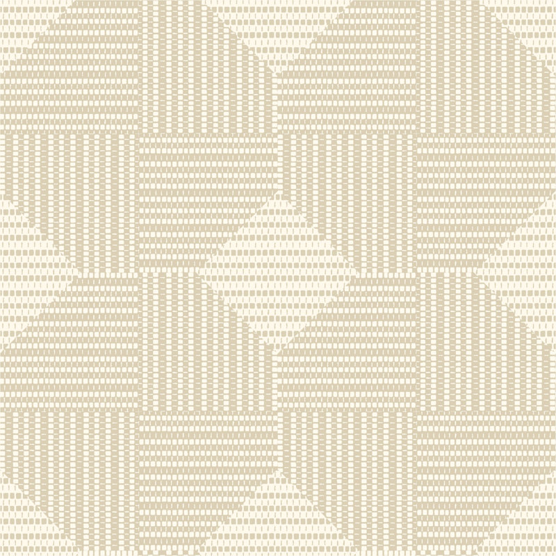 Woven Basket - Canvas Wallpaper