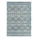 Blue Dalyan Indoor/Outdoor Trellis Rug