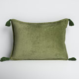 Norwin Tassels Cotton Throw Pillow