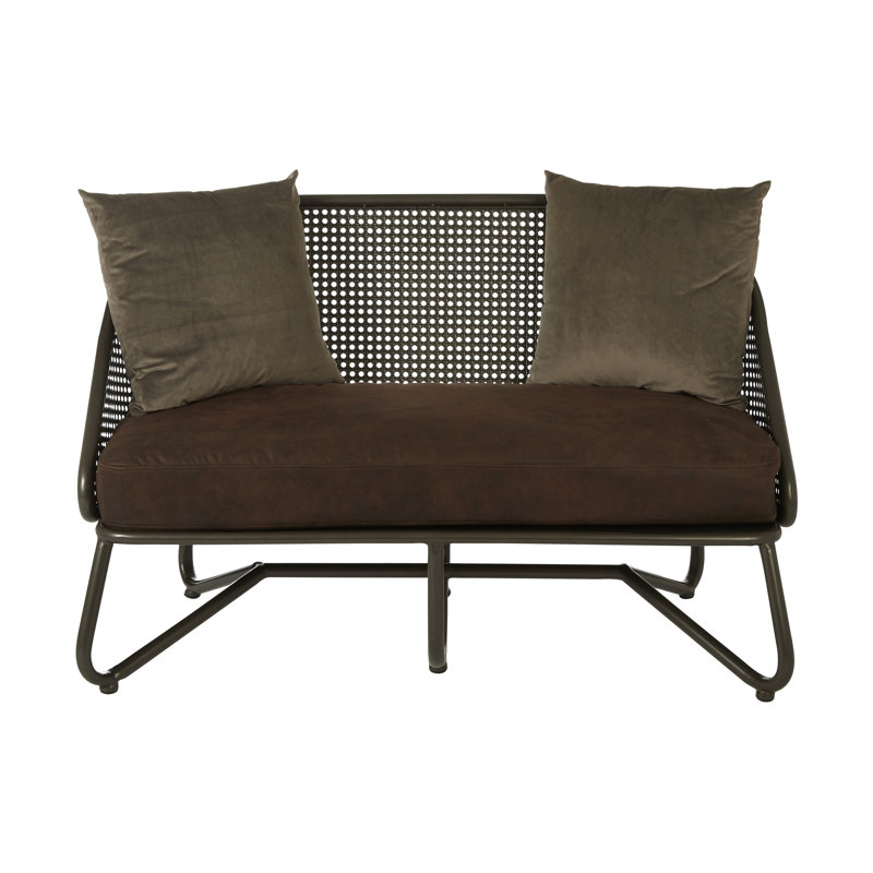 Wilker Faux Leather Sofa
