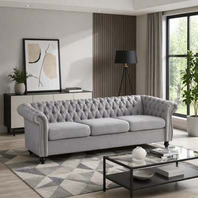 3-Seater upholstered sofa