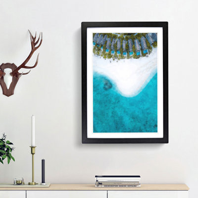 Fushifaru In The Maldives - Single Picture Frame Painting on MDF