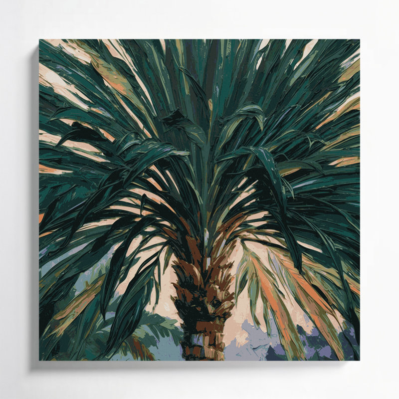 Art mural sur toile Botanical Traveller, H 16 po x l 16 po