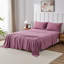 Ensemble de draps 4 pièces en jersey de coton chiné Kathy Ireland-134022882-134022885