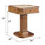 Table de jeu avec rangement 3 en 1 Ajavion - Échecs, dames et backgammon-65770968