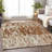 Premium Machine Washable Prisco Paprika Rug-1935679005