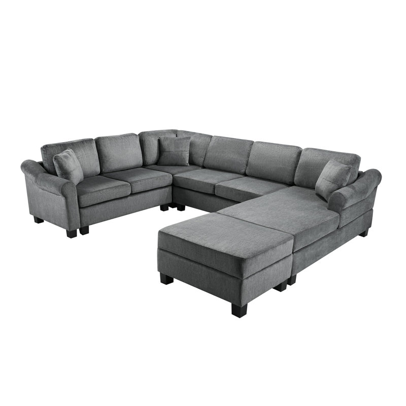 Canapé modulaire Modern, Gris foncé